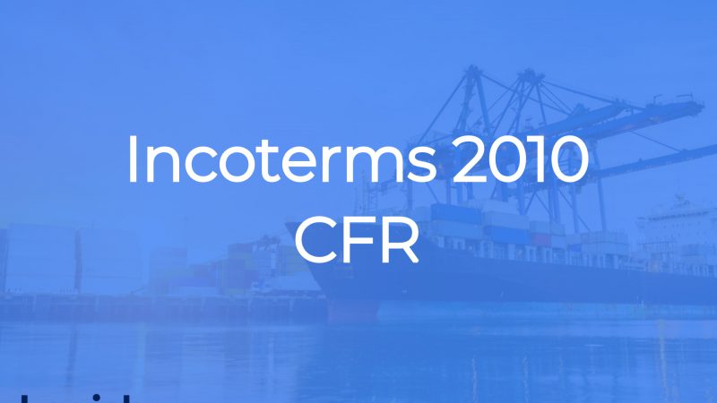 CFR Incoterms