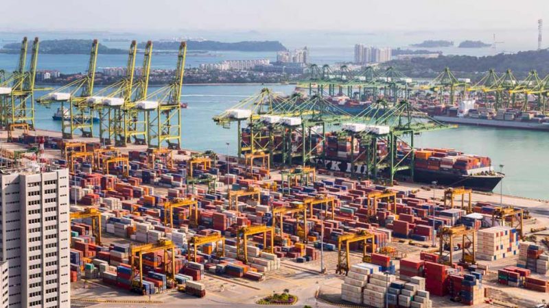 Como exportar mercancias desde Europa a Singapur