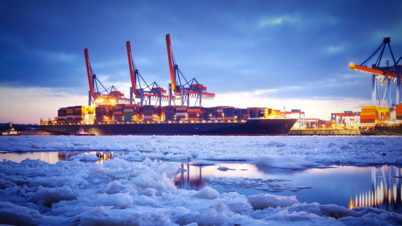 invierno condiciona transporte cadena de suministro internacional